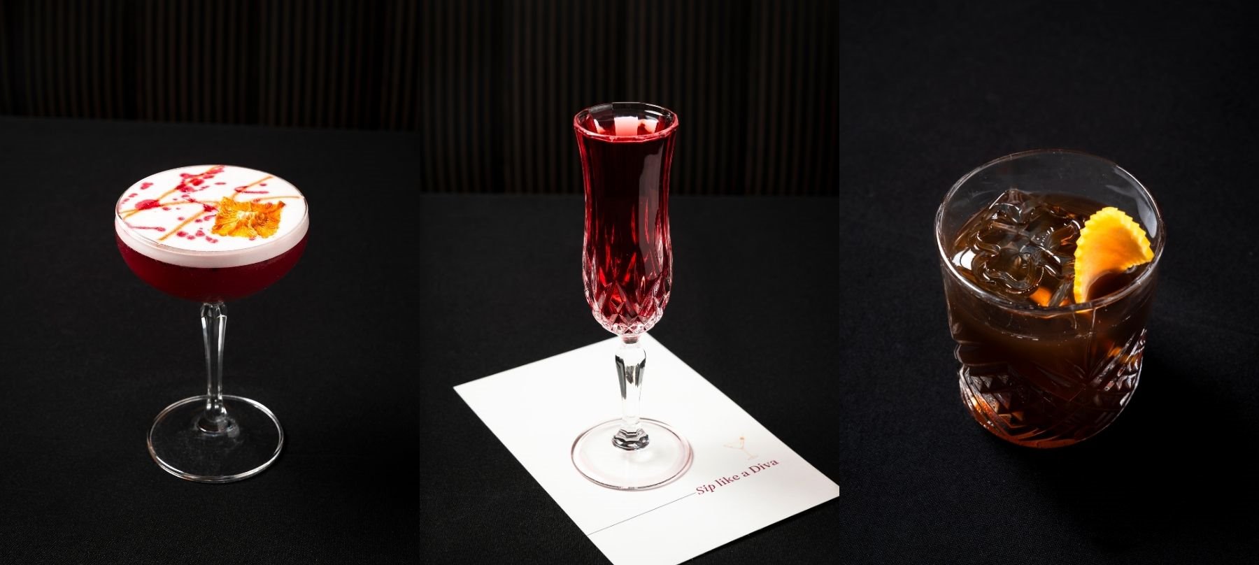 Diva at the Met Cocktails | Signature Sips